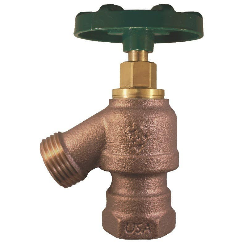 Arrowhead Brass 925LF 1/2" & 3/4" FPT Red Brass Garden Valve