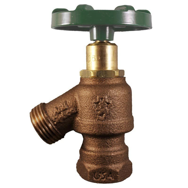 Arrowhead Brass 965LF 1/2" & 3/4" FPT Garden Valve, Red Brass, Arrow-Breaker