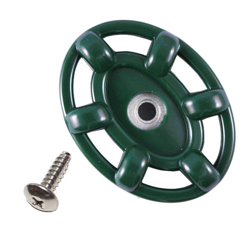 Arrowhead Brass PK1295 Replacement Green Rubber-Coated Oval Handle