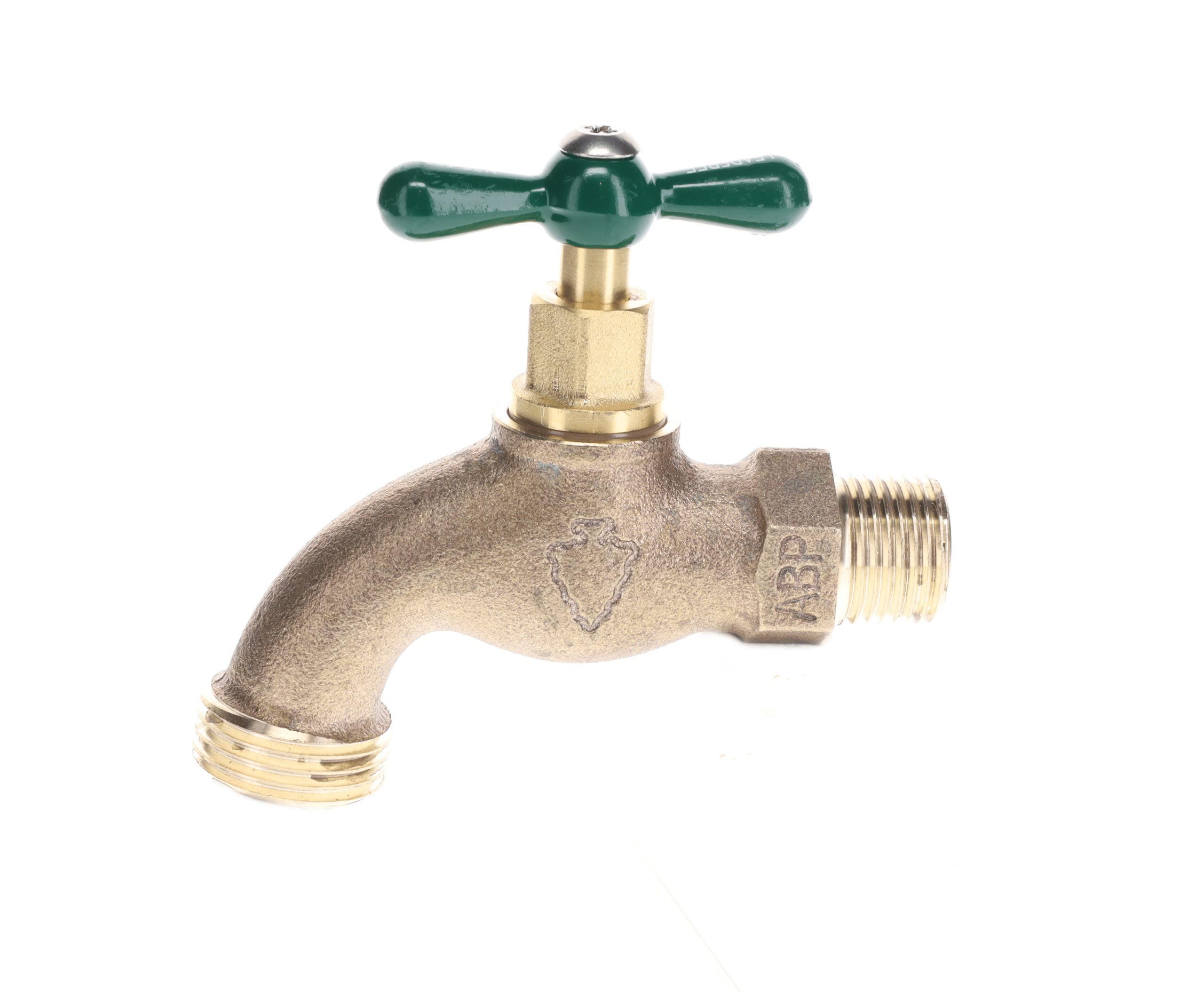 Arrowhead Brass 301LF Standard Heavy Duty Hose Bib, 1/2" Male Pipe Thread