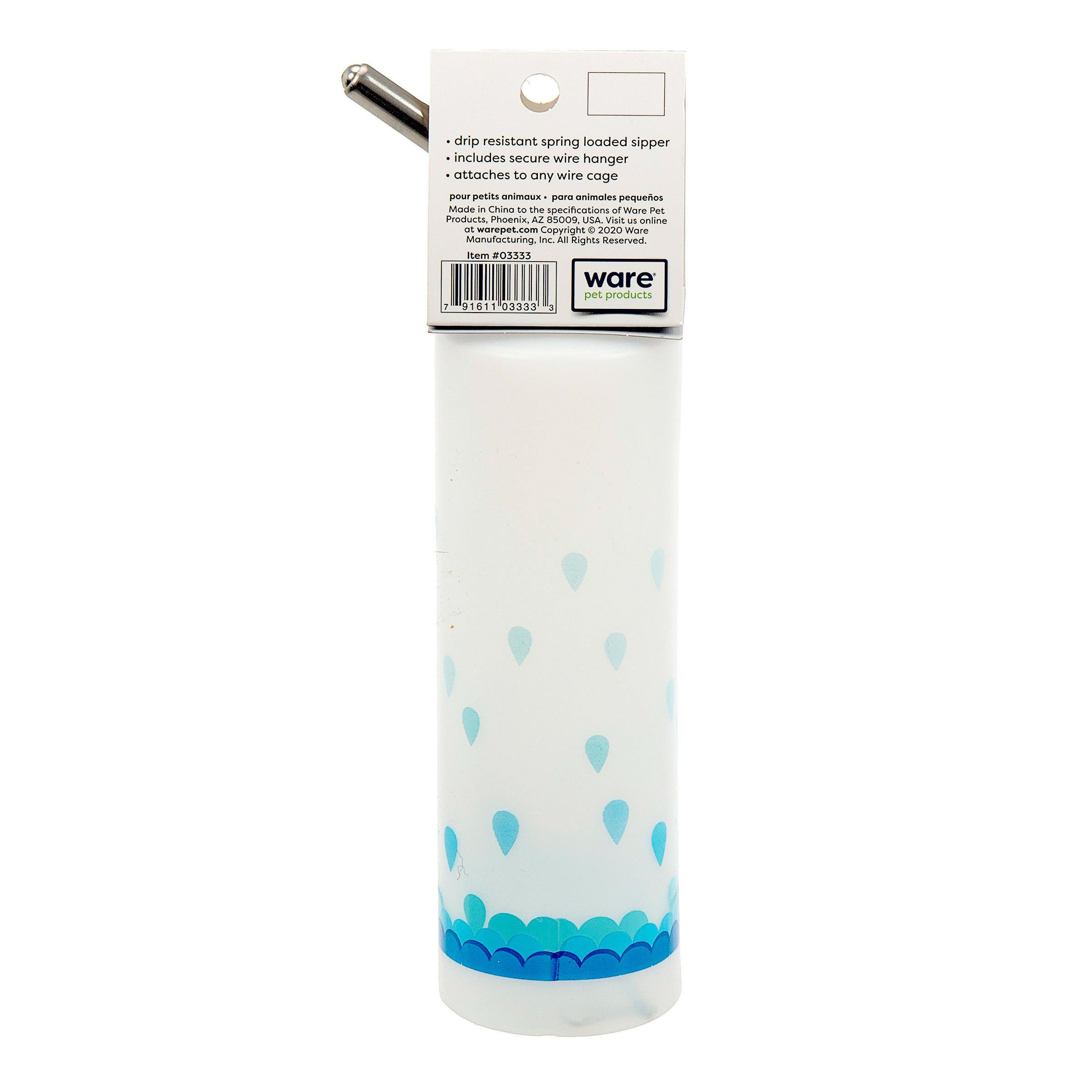 Ware Pet Products 03333 Water Bottle, 16OZ