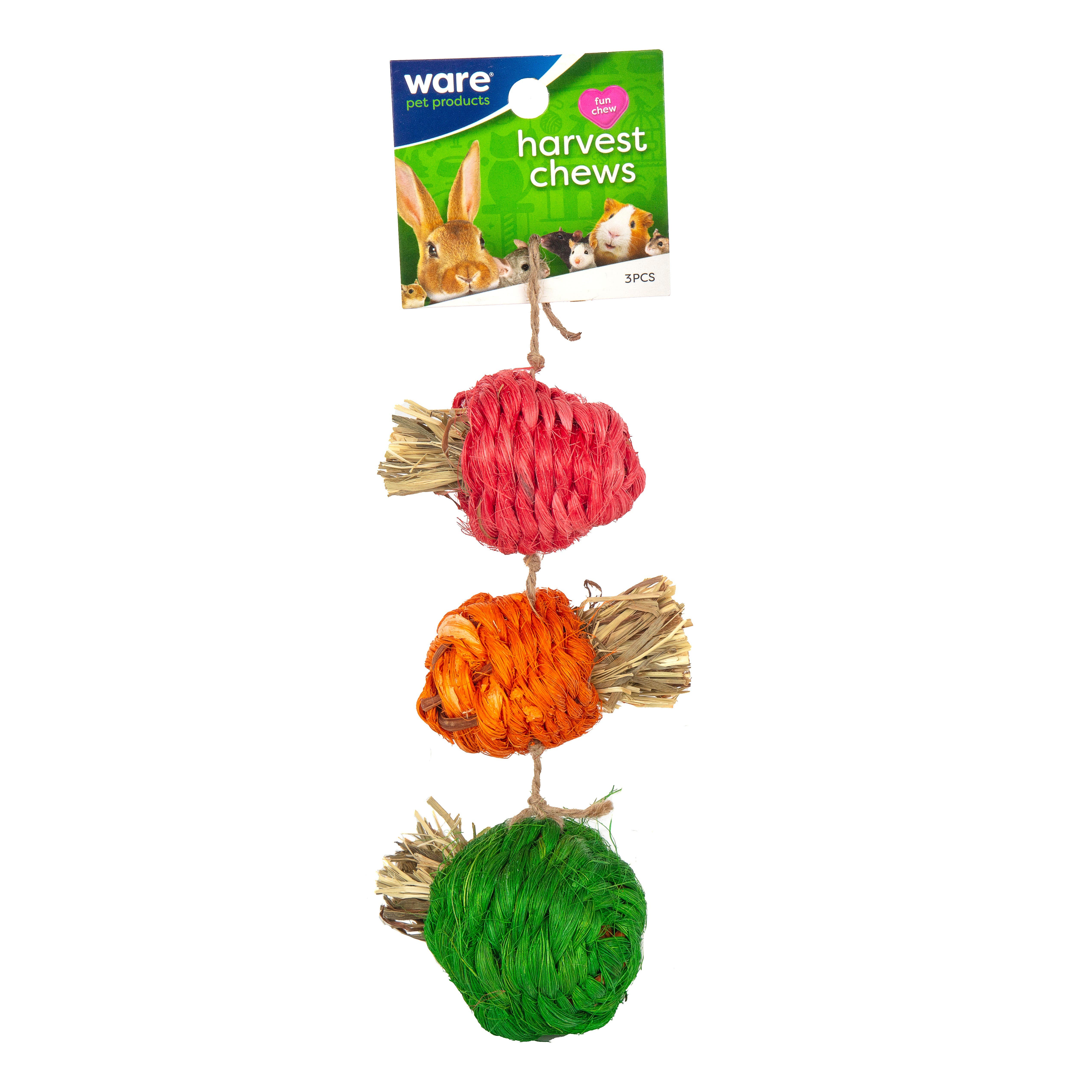 Ware Pet Products 13071 Harvest Chews - 3 pc