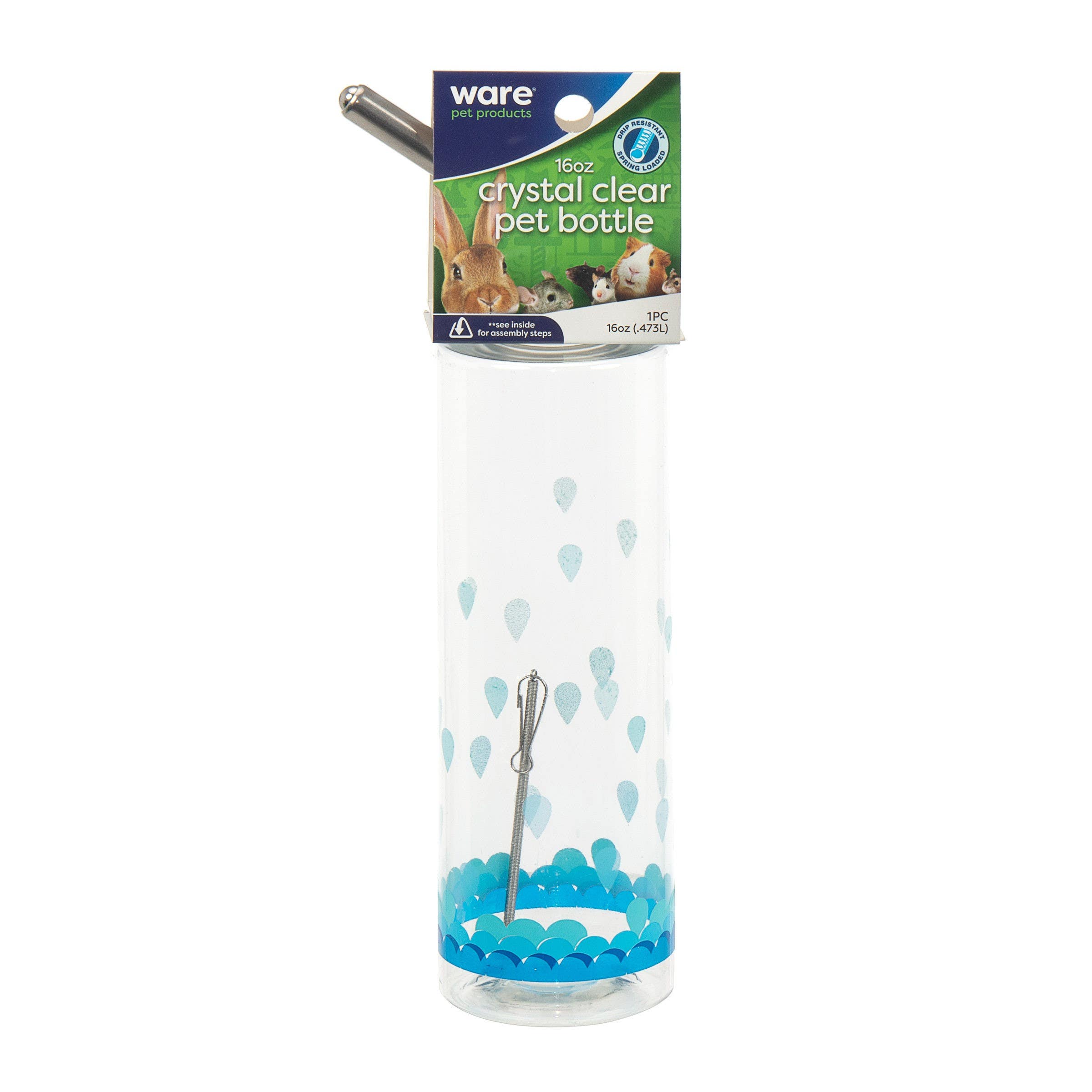 Ware Pet Products 1403 Crystal Clear Pet Bottle