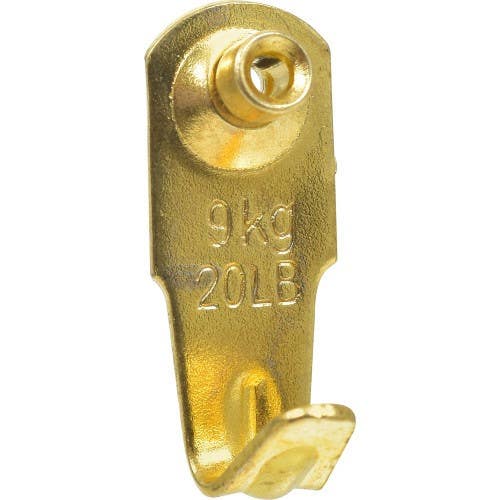 Hillman 122268 Professional Picture Hangers Brass (20LB) 3 Pack