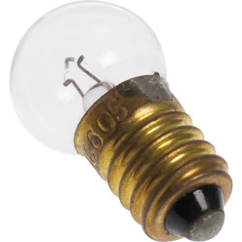Hillman 55318 Bike Generator 5D Cell Screw Base Bulb (6.15V X 0.5 AMP), 10 Pack