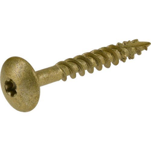 Hillman 47867 Star Drive Construction Lag Screws (1/4"-20" X 2") 50 Pack