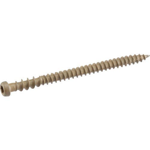 Hillman 4845 Tan Star Drive Composite Deck Screws, (10) 1LB Box
