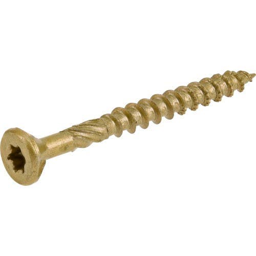 Hillman 4247 Premium Exterior Wood Screws, (8) 75 Pack