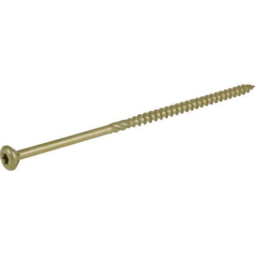 Hillman 4861 Premium Exterior Wood Screws, (10) 5LB