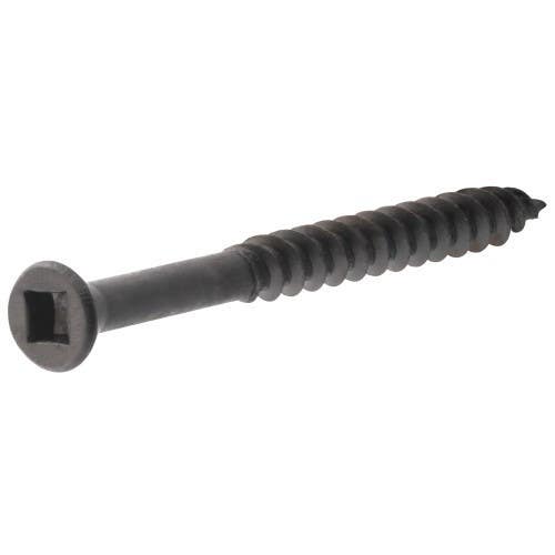 Hillman 4732 Project Center Square Drive Black Phosphate Trim Screw, (6) 5LB