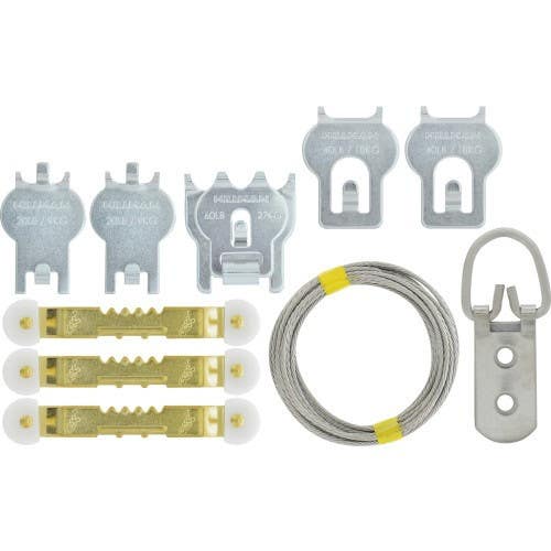 Hillman 515312 High And Mighty Picture Hanging Kit, (20LB-60LB) 13 Pack
