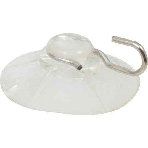 Hillman 121027 Medium Suction Cup Hooks, (1LB) 3 Pack