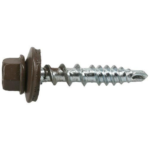 Hillman 117 Self Drilling Metal to Wood Roofing Screw, (10)