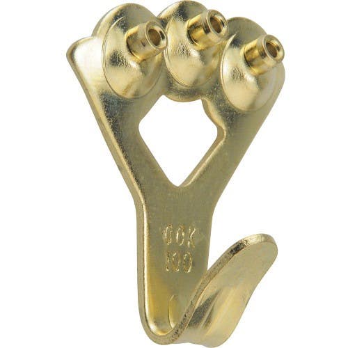 Hillman 533030 Professional Picture Hanger Brass (100LB)