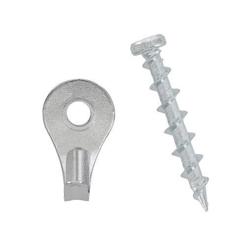 Hillman 9985338 Borefast Utility Hangers Chrome (50LB) 10 Pack