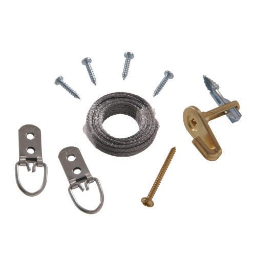 Hillman 122411 Extra Heavy Duty MegaHook Kit (75LB) 9 Piece