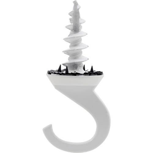Hillman 122412 WallDriller White Ceiling Hook (15LB)