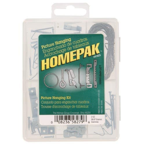 Hillman 41825 Zinc Picture Hanging Set Kit (5LB-30LB) 50 Piece