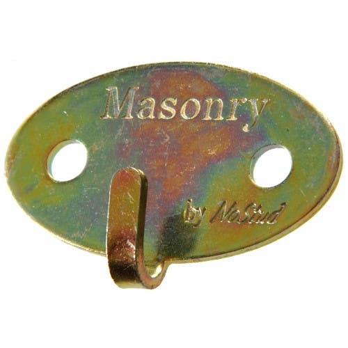 Hillman 121051 Masonry Picture Hanger Zinc and Yellow Dichromate 300LB