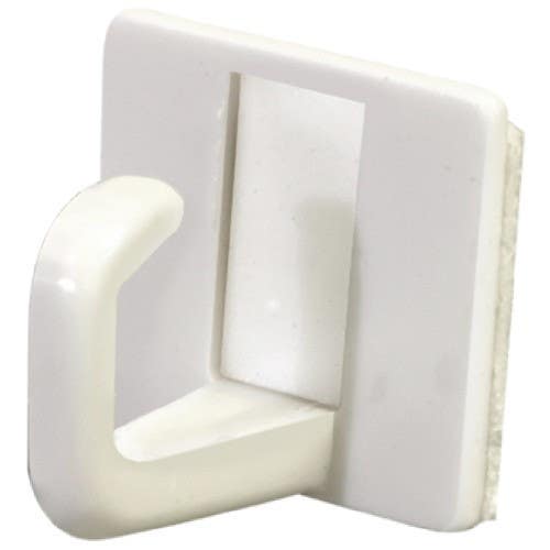 Hillman 122299 Adhesive Plastic Cup Hooks (1LB) 6 Pack