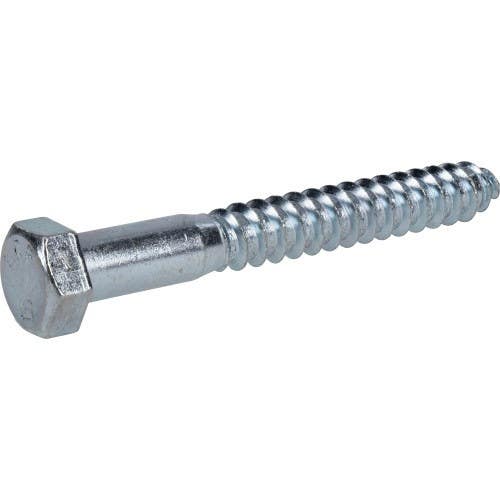 Hillman 2301 Zinc Hex Lag Screw (1/2") 25 Pack