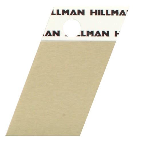 Hillman 840546 Adhesive Angle-Cut Space Black and Gold (1-1/2")