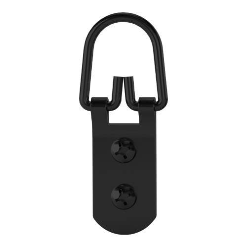 Hillman 9985397 Large D-Ring Hangers Black (2 Pack)