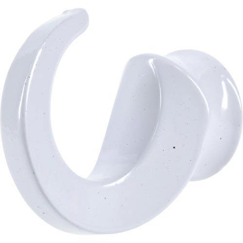 Hillman 122114 Contemporary Swag Hook White (50LB)
