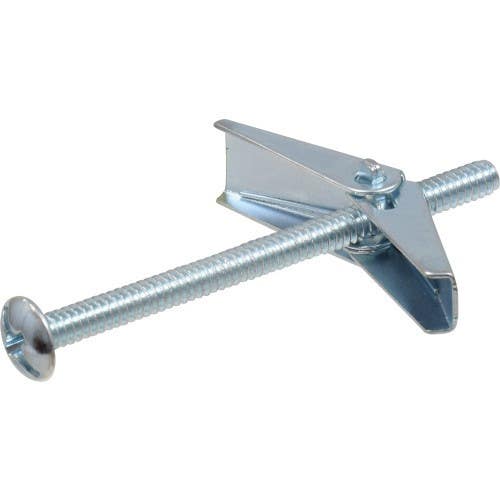 Hillman 370109 Truss Head Machine Screw Toggle Bolts (1/8" X 2") 50 Pack