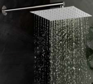 Rain Therapy PS ZI-365 Square Shower Head Wall Mounted