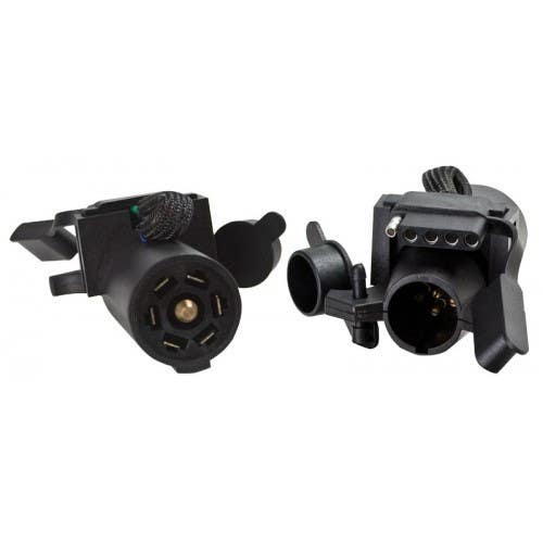 Uriah Products UE726500 7 Way RV To 4 Flat Or 6 Round Adapter