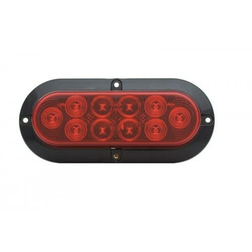 Uriah Products UL423101 Red LED Stop/Turn/Tail/Back-up Light w/Flange