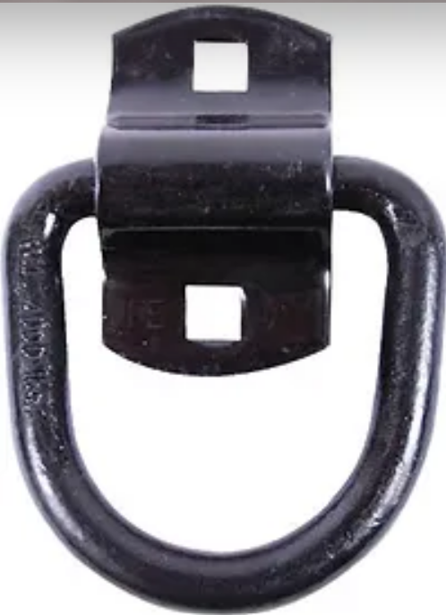 Uriah Products UH302500 2-1/2" x 2-3/8" Heavy Duty Bolt On D-Ring