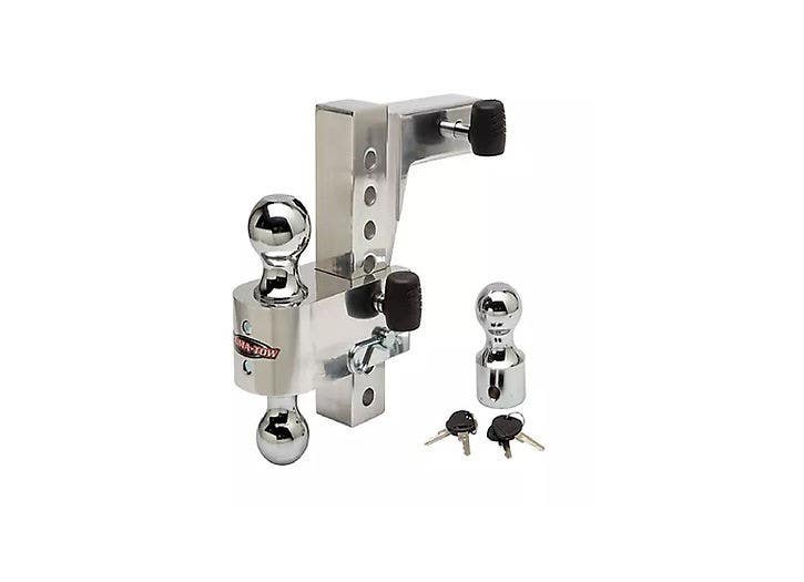 Uriah Products UT653910 Aluma-Tow, 8" Aluminum adjustable ball mount