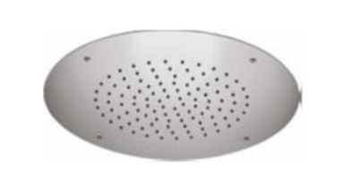 Rain Therapy PS ZI-63220 16-1/2" Diam. Rain Head, Ceiling Flush Mounted