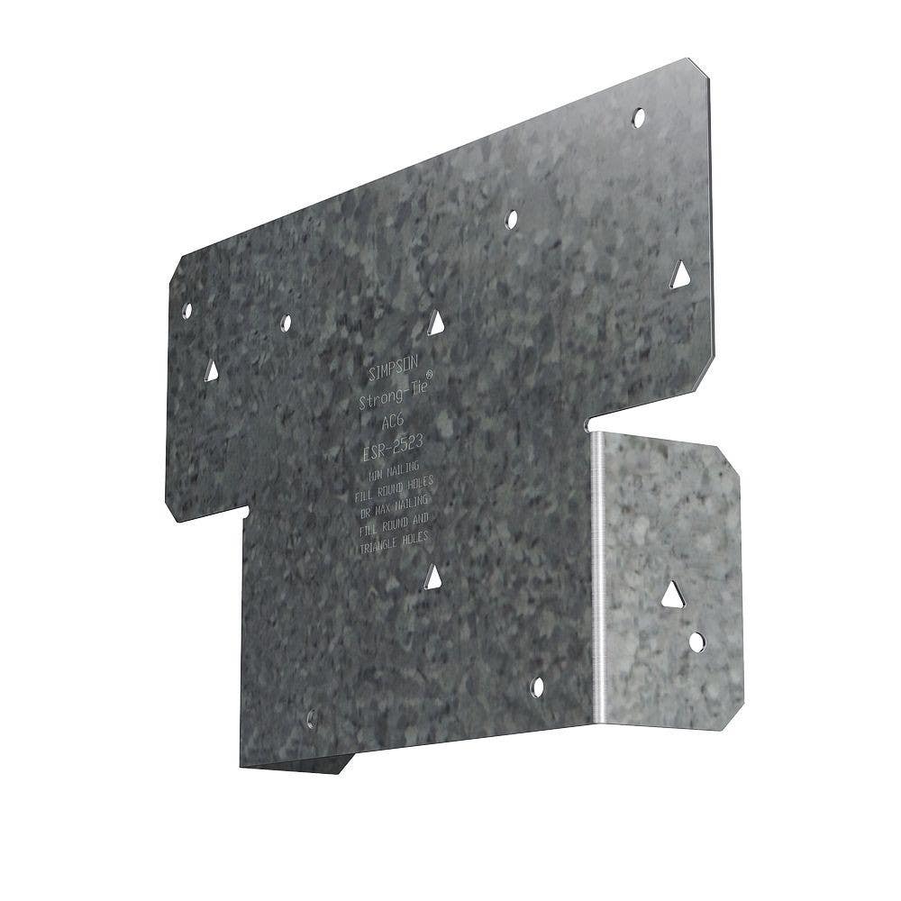 Simpson Strong-Tie AC Adjustable Post Cap, 18-ga., ZMAX