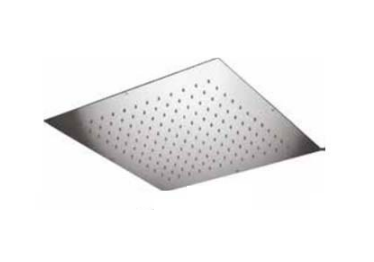 Rain Therapy PS ZI-39215 18" Square Rain Head, Ceiling Flush Mounted