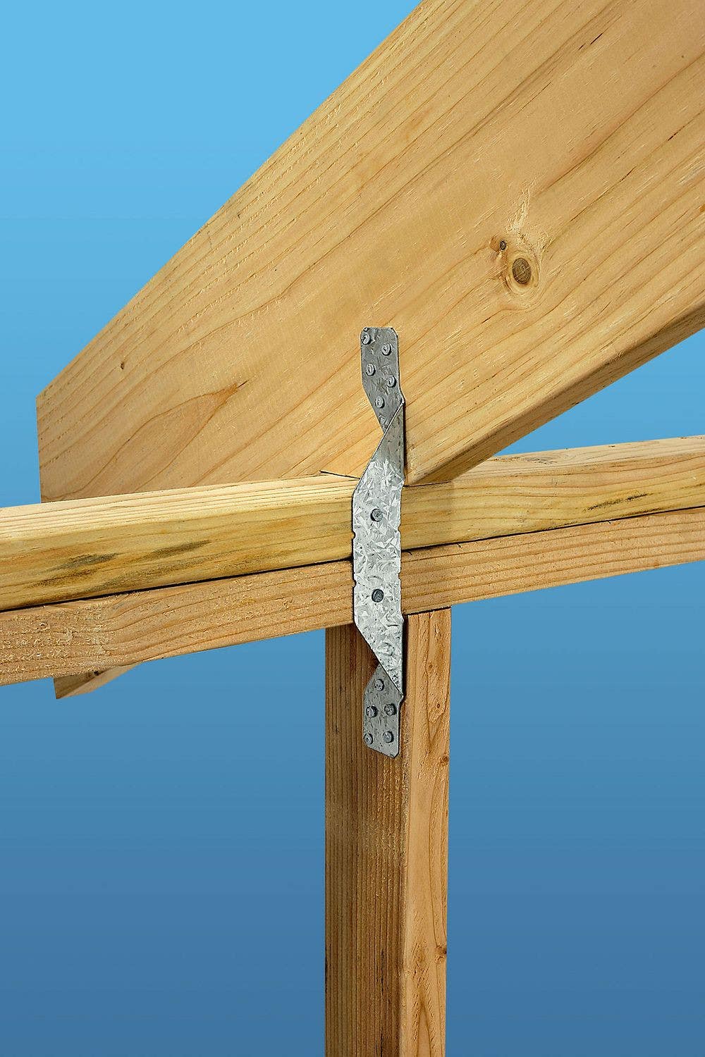 Simpson Strong-Tie H2A Hurricane Tie, 18-ga., Zinc Galvanized