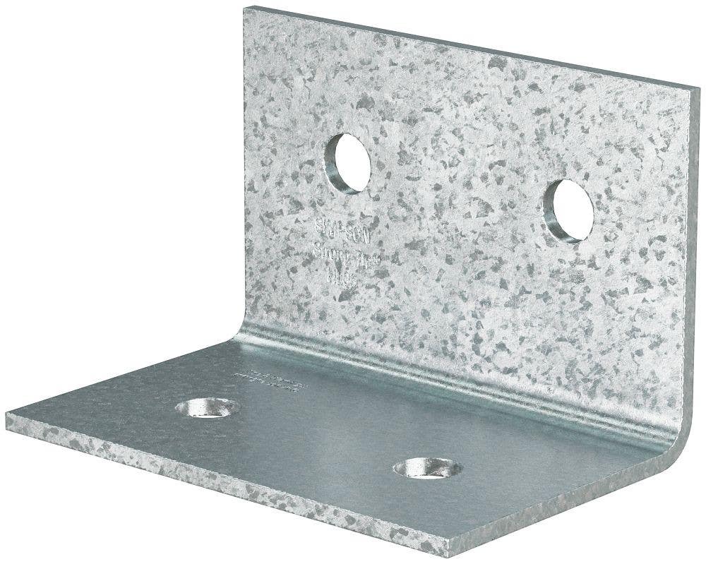 Simpson Strong-Tie HL3 Heavy L-Shaped Angle, Zinc Galvanized, 3-1/4" W x 3-1/4" H