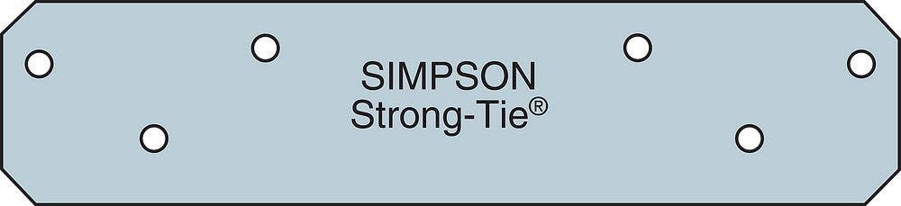 Simpson Strong-Tie HRS Strap Tie, 12-ga.