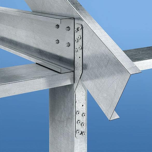 Simpson Strong-Tie MTS12 Medium Twist Strap, 16 ga., Zinc Galvanized, 12" L