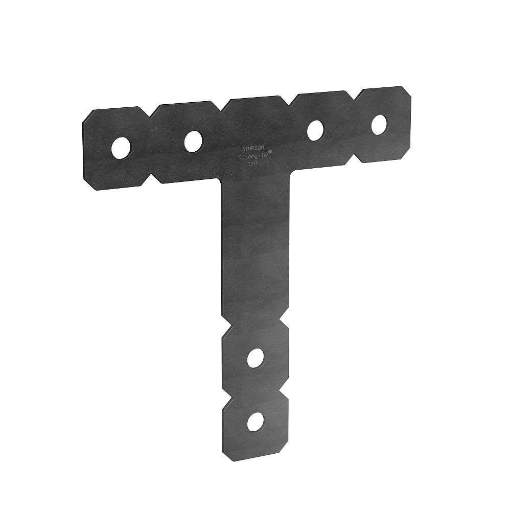 Simpson Strong-Tie OHT Ornamental Heavy T Strap, 7 ga., 2-1/2" W x 12" H x 12" L, Powder Coating, Black
