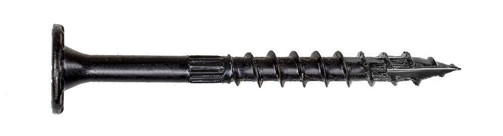 Simpson Strong-Tie SDWS22312DBBRC12 Outdoor Accents, Structural Wood Screw, Double-Barrier Coating, Black, 3-1/2" L, 12/Pk