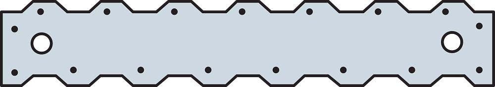Simpson Strong-Tie ST2 Strap Tie, 20 ga., Zinc Galvanized