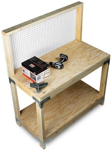 Simpson Strong-Tie WBSK Workbench & Shelving Hardware Kit