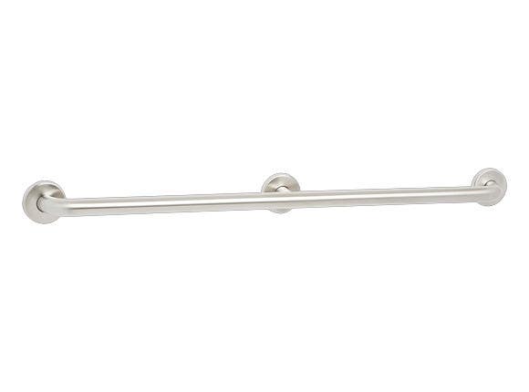Seachrome GSM Signature Series, Straight Grab Bar with Center Post, Satin Stainless Finish