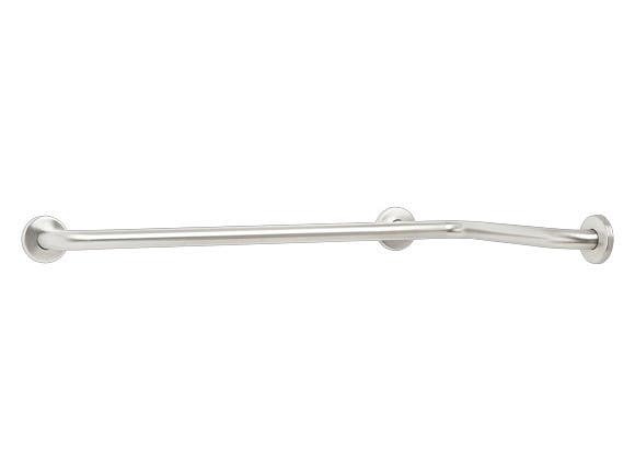 Seachrome Signature Series, Tub & Shower Grab Bar-Decorative Finishes Stainless , Tube diameter 1-1/4"