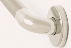 Seachrome Signature Series, Tub & Shower Grab Bar-Decorative Finishes Stainless , Tube diameter 1-1/4"