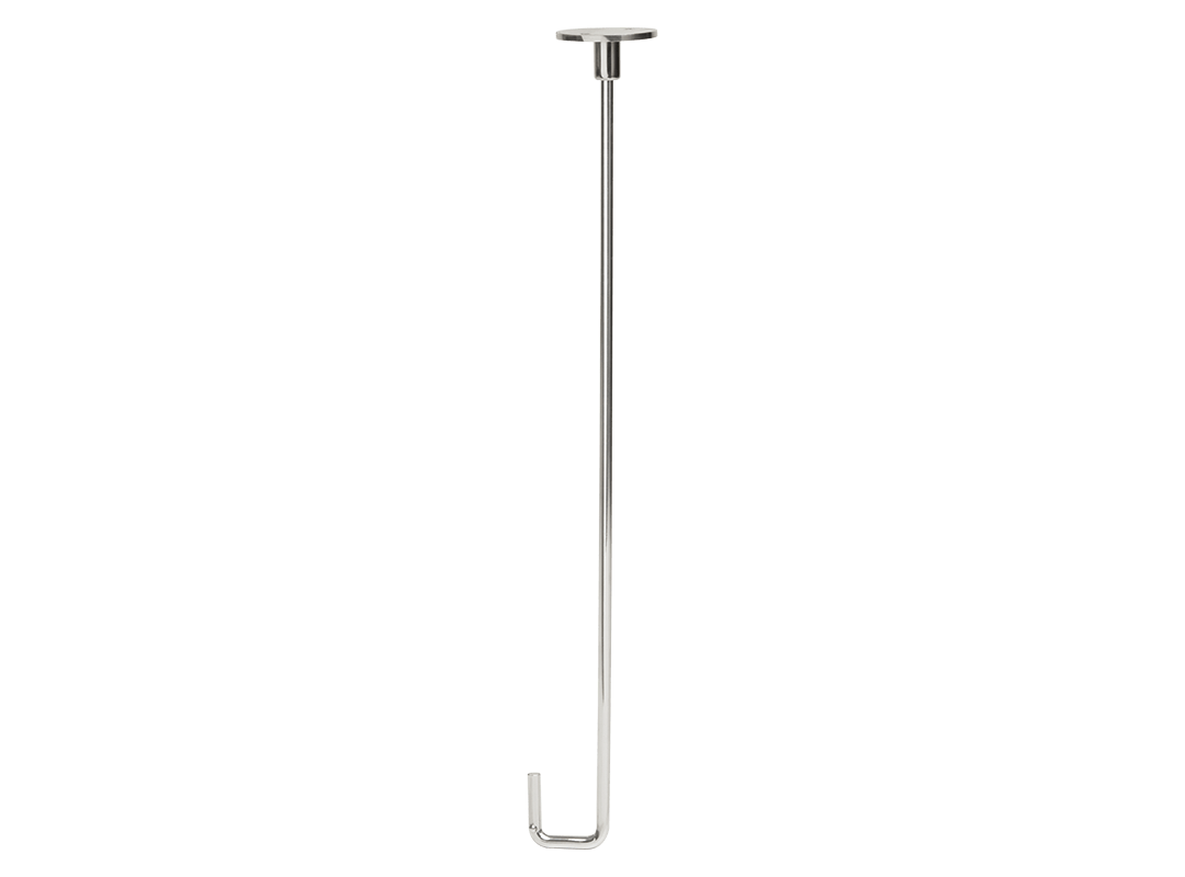 Seachrome SR-CSJ24 J-Hook Ceiling Support for L-Shaped Shower Rods