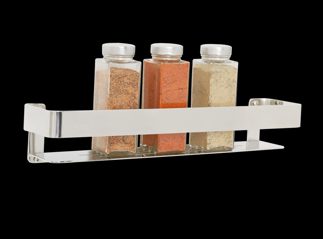 Seachrome 700-7005 TWA Rectangular Teak Wood Shower Shelf